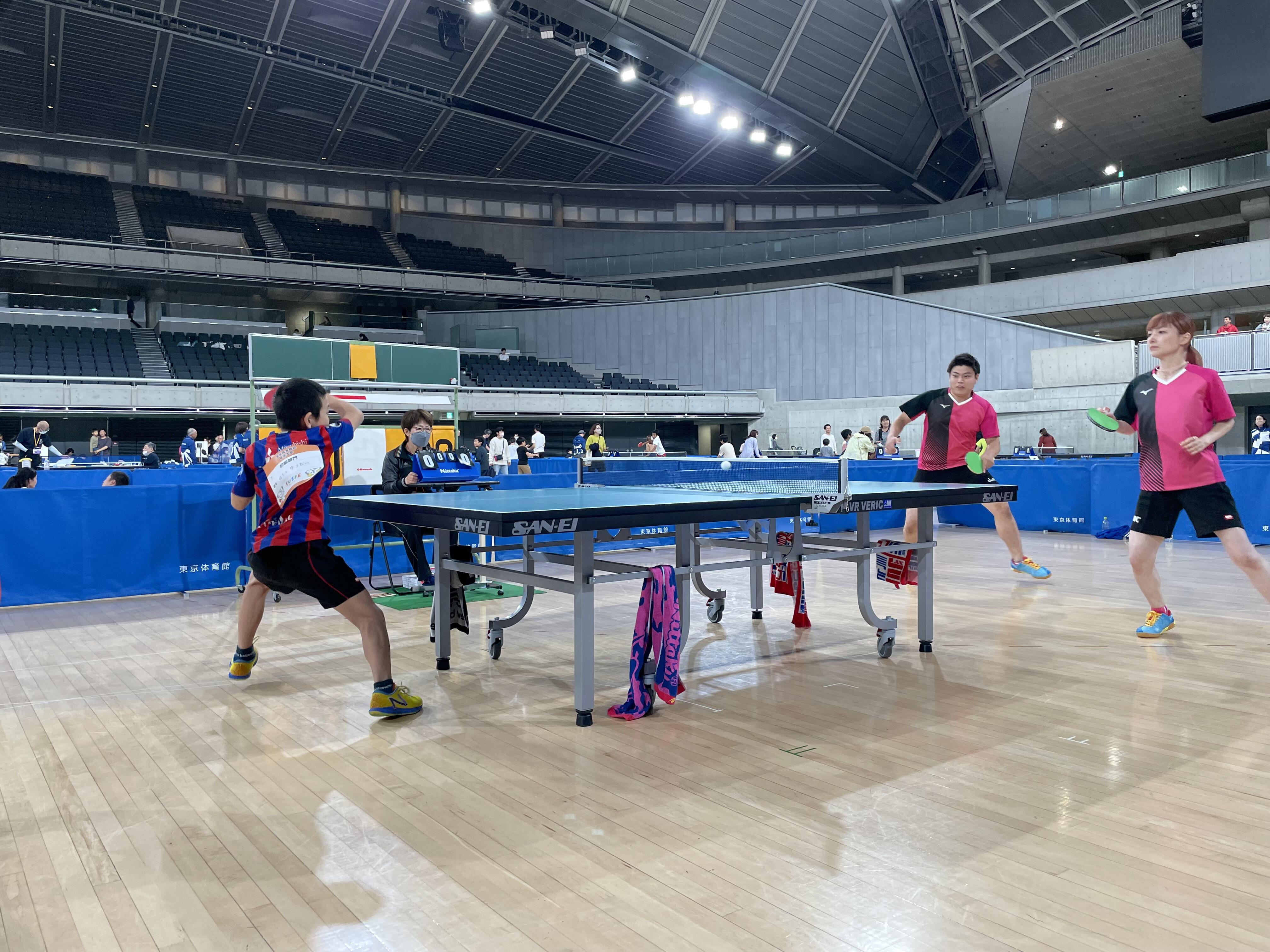 第三回東京体育館杯　卓球大会